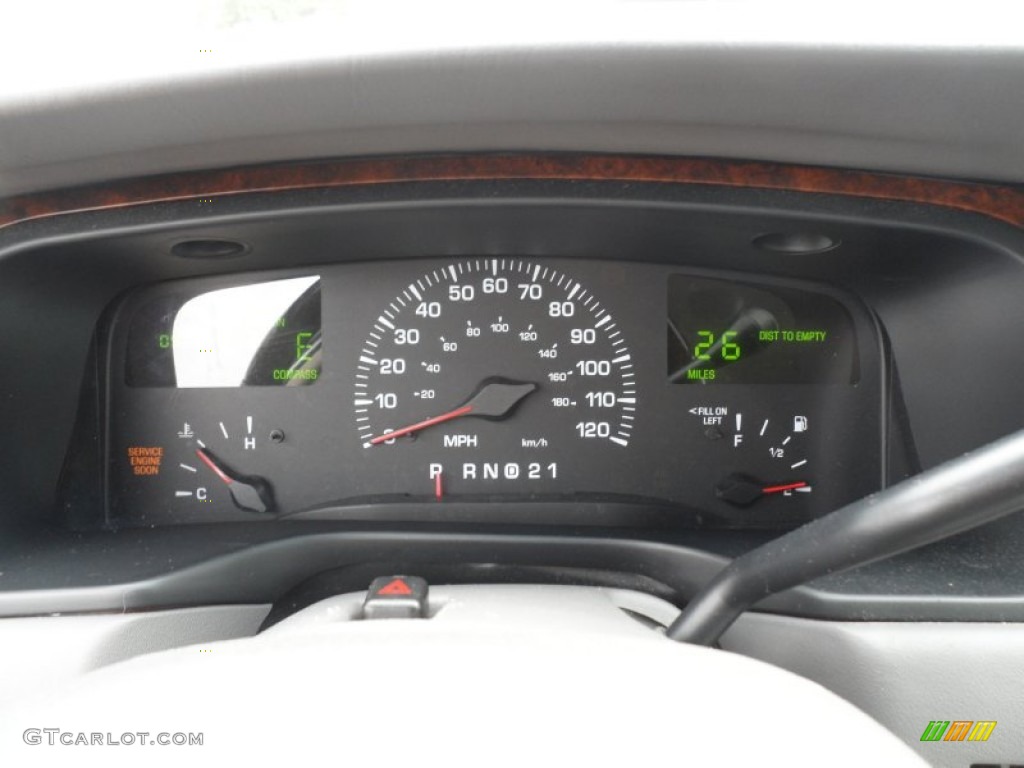 2001 Lincoln Town Car Signature Gauges Photo #61101791