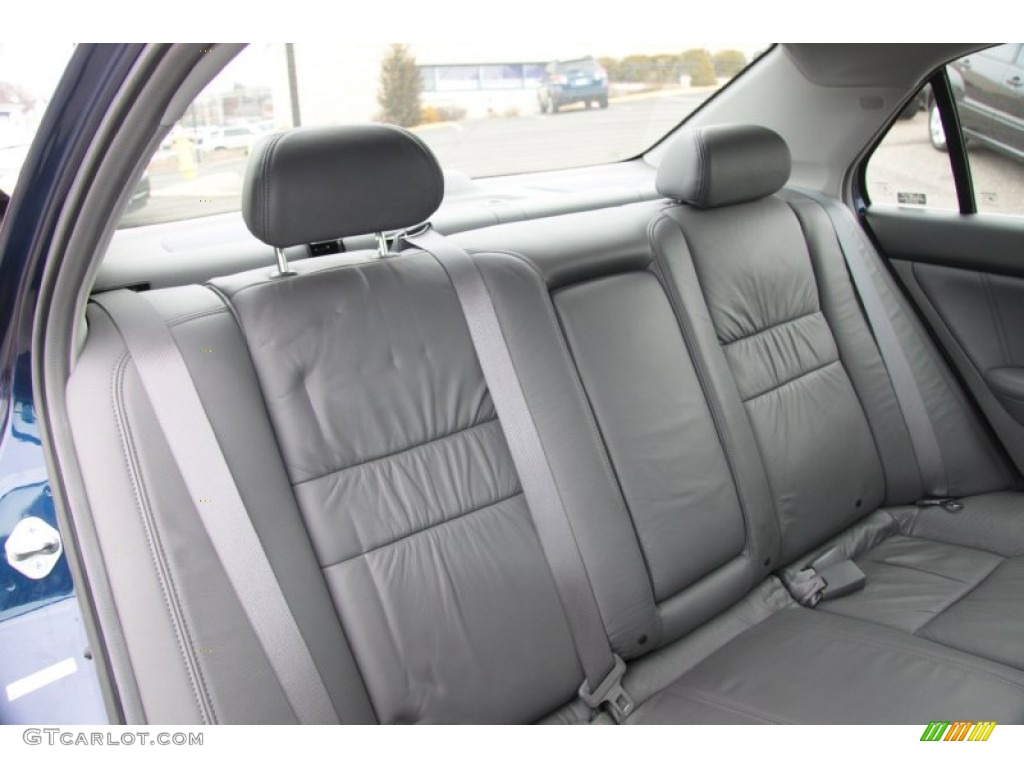 2003 Accord EX V6 Sedan - Eternal Blue Pearl / Gray photo #11