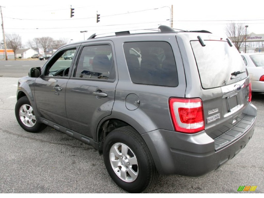 2011 Escape Limited V6 4WD - Sterling Grey Metallic / Charcoal Black photo #10
