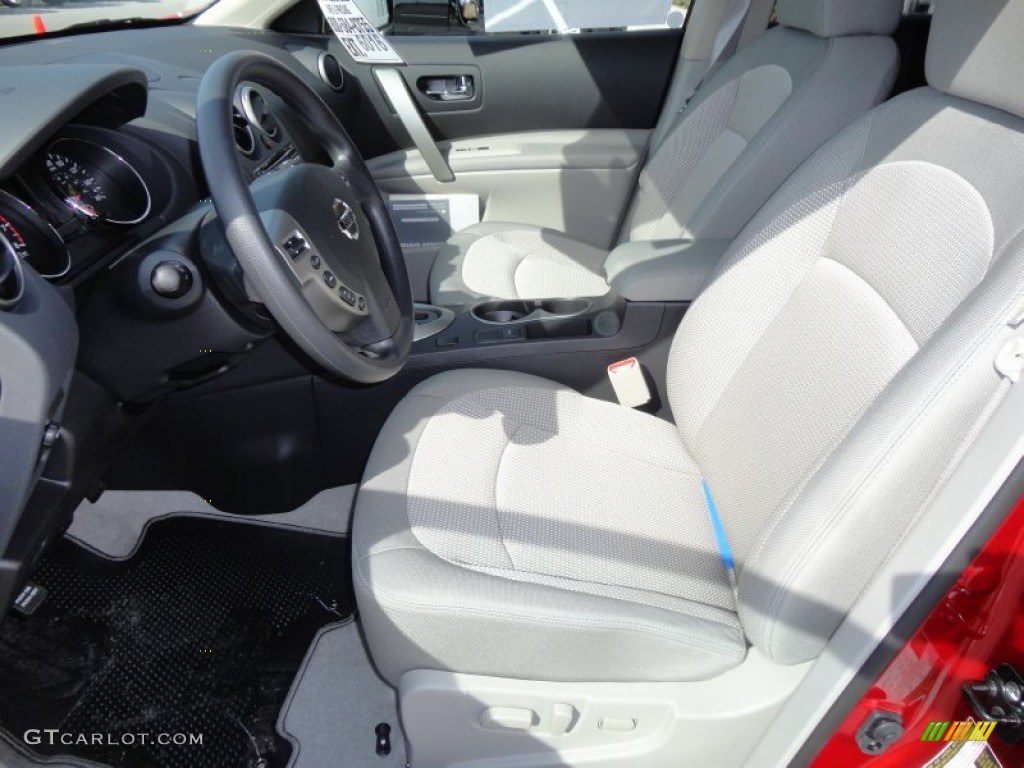 2012 Rogue SV - Cayenne Red / Gray photo #4