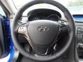 Black Cloth Steering Wheel Photo for 2012 Hyundai Genesis Coupe #61102793