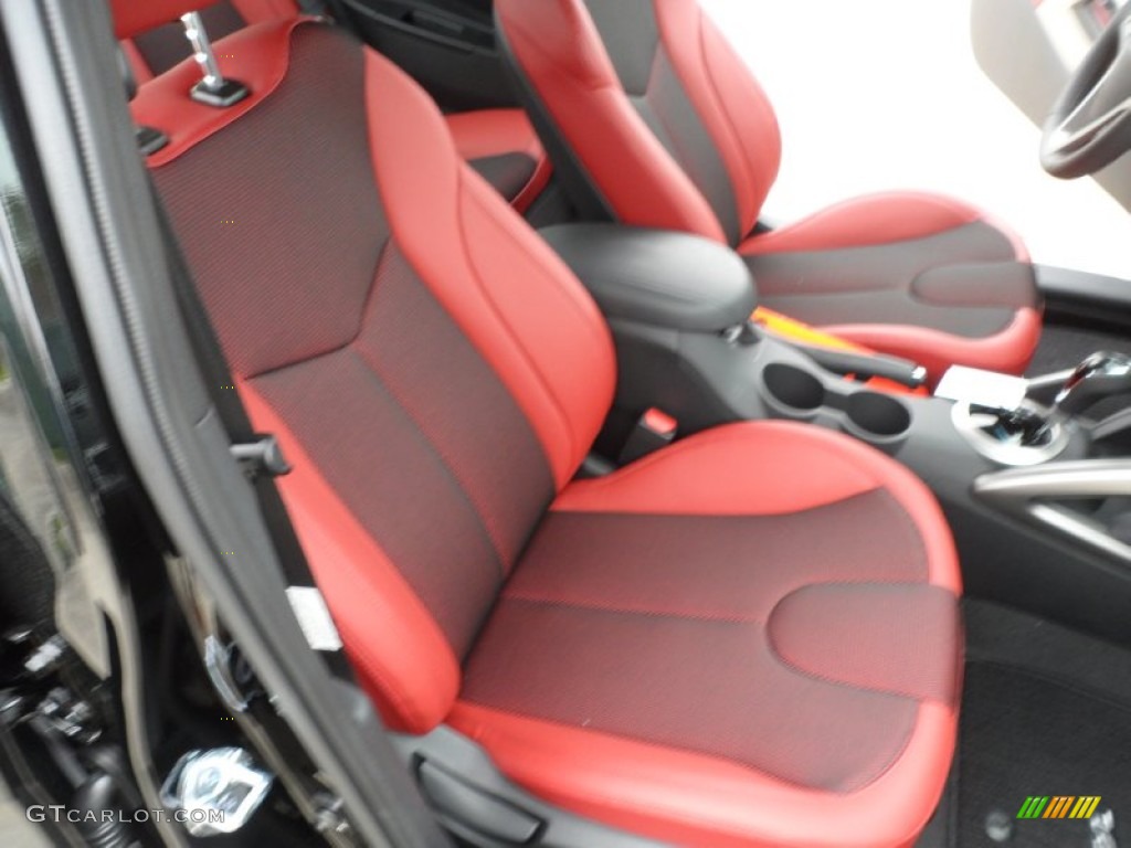 2012 Hyundai Veloster Standard Veloster Model Front Seat Photo #61102985