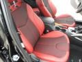 Black/Red Front Seat Photo for 2012 Hyundai Veloster #61102985