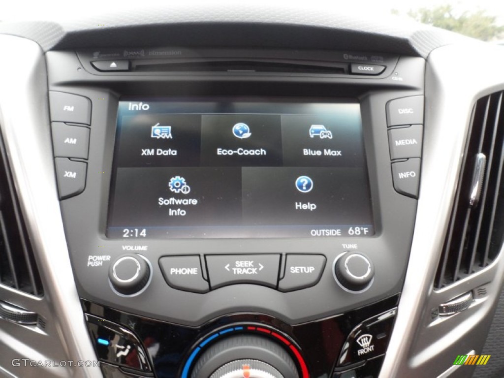 2012 Hyundai Veloster Standard Veloster Model Controls Photo #61103086
