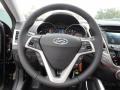 Black/Red 2012 Hyundai Veloster Standard Veloster Model Steering Wheel