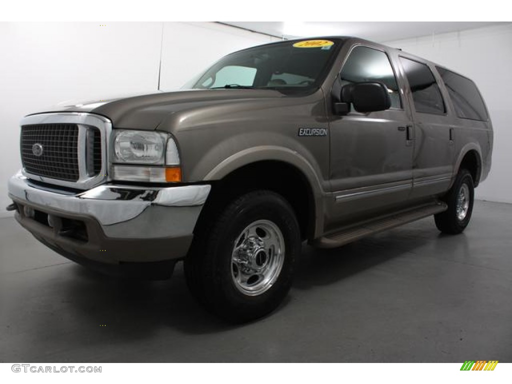 2002 Excursion Limited 4x4 - Mineral Gray Metallic / Medium Parchment photo #1