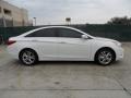 Shimmering White 2012 Hyundai Sonata Limited Exterior