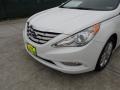 2012 Shimmering White Hyundai Sonata Limited  photo #10