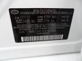 WJ: Shimmering White 2012 Hyundai Sonata Limited Color Code