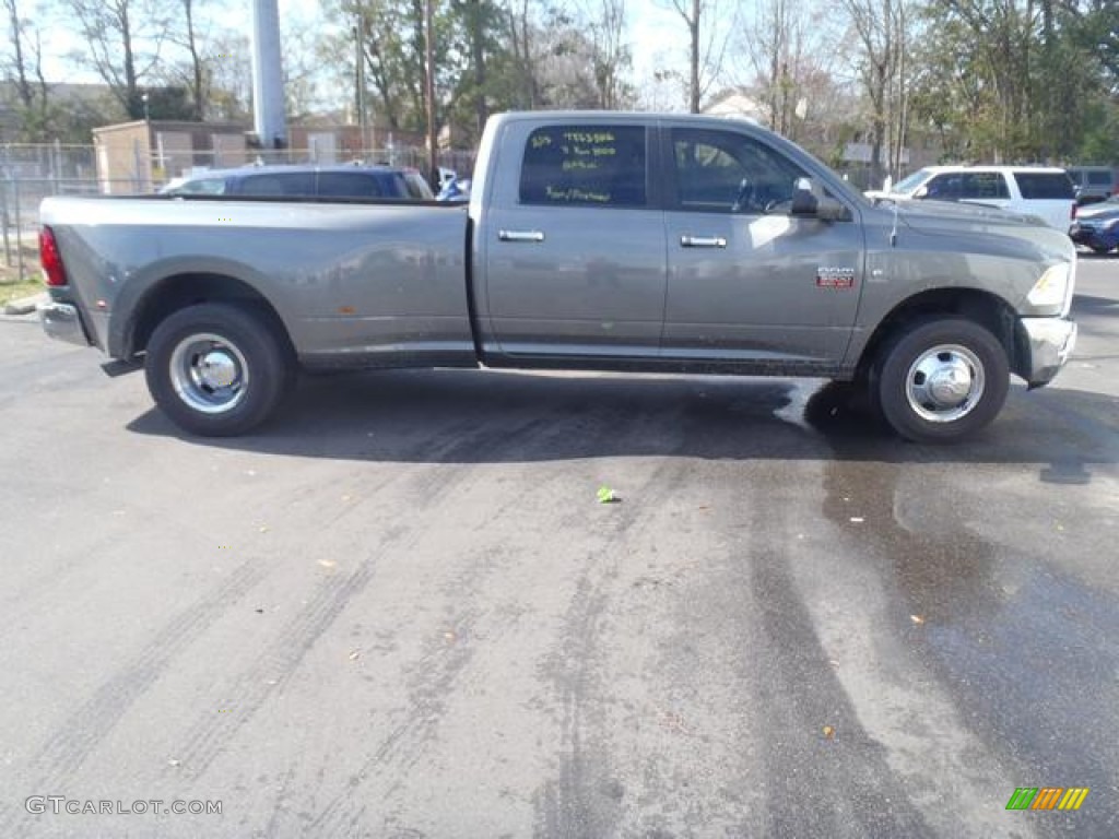 2011 Ram 3500 HD Laramie Longhorn Crew Cab Dually - Mineral Gray Metallic / Dark Slate Gray/Medium Graystone photo #3