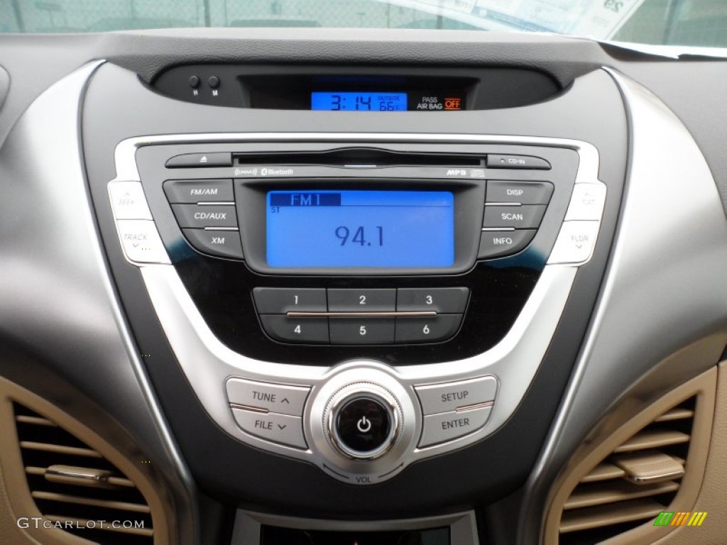 2012 Hyundai Elantra GLS Controls Photo #61104051