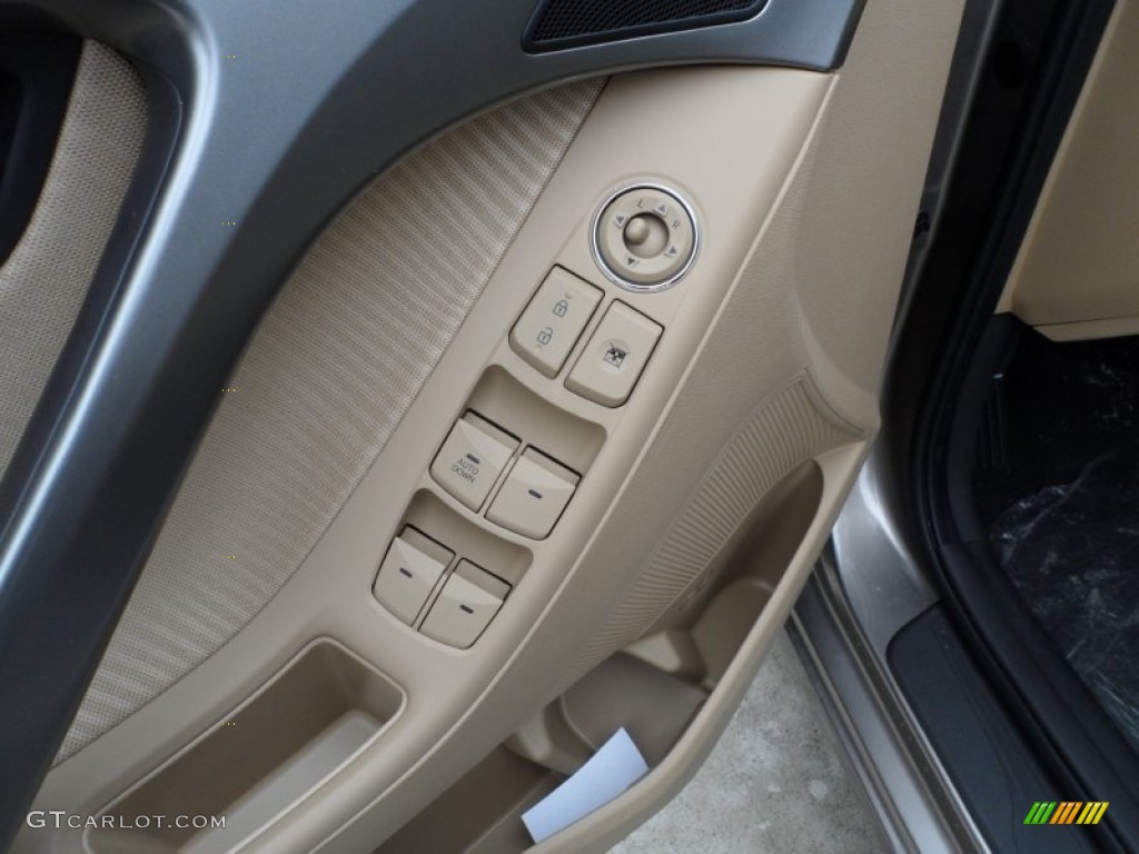 2012 Elantra GLS - Desert Bronze / Beige photo #22