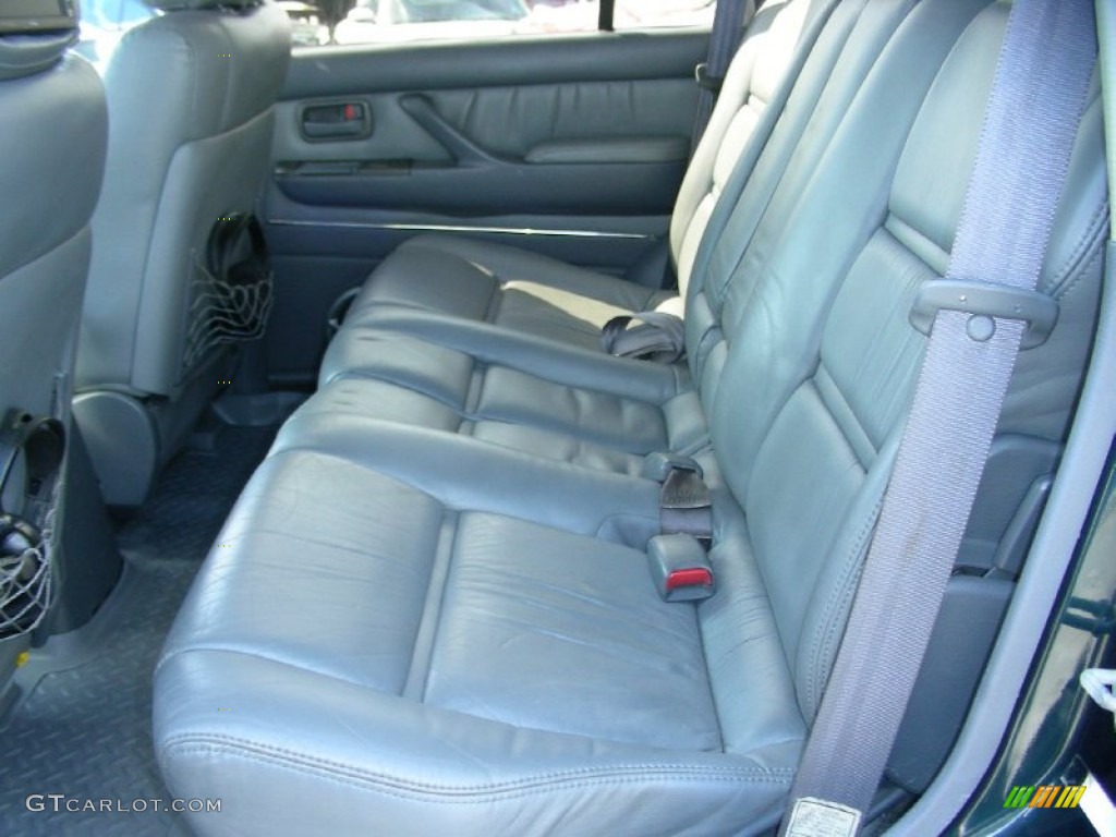 1997 Land Cruiser  - Dark Emerald Pearl Metallic / Gray photo #6