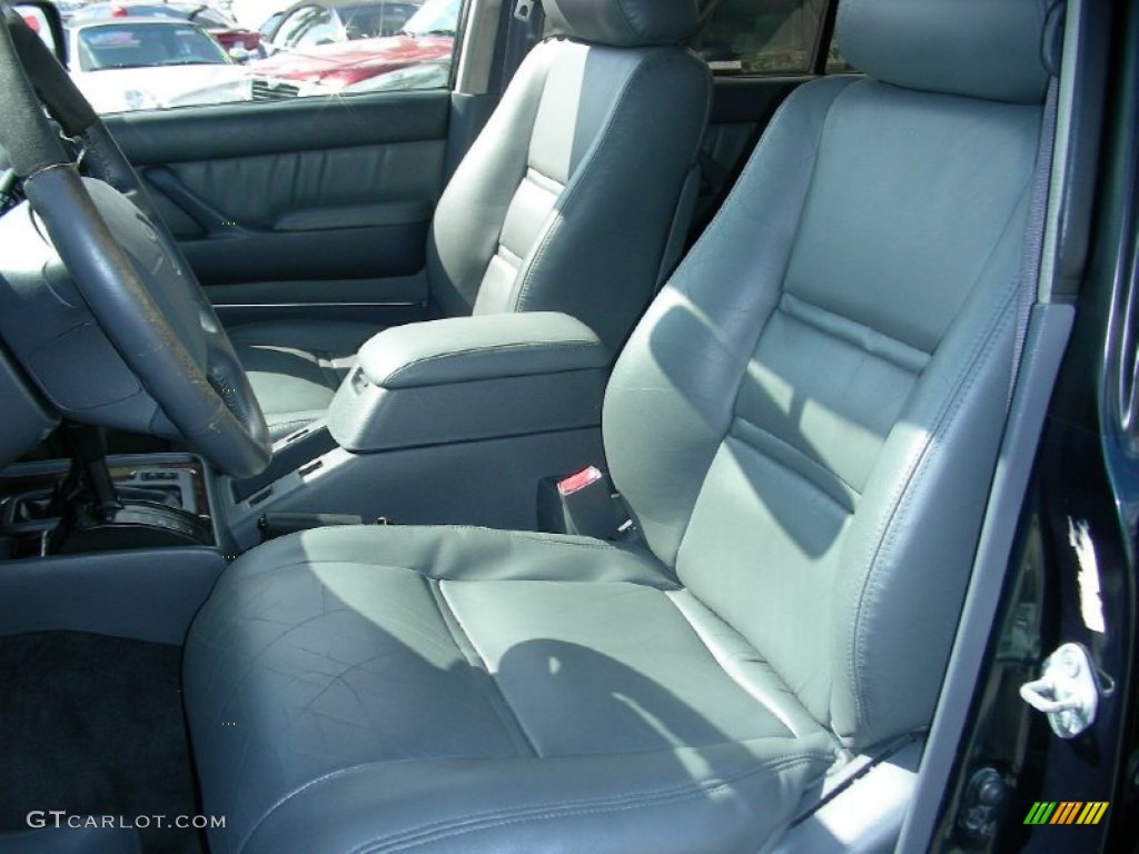 1997 Land Cruiser  - Dark Emerald Pearl Metallic / Gray photo #7