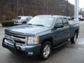 2007 Blue Granite Metallic Chevrolet Silverado 1500 LT Extended Cab 4x4  photo #4