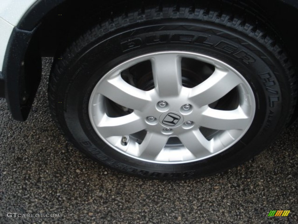 2008 CR-V EX-L 4WD - Taffeta White / Black photo #9
