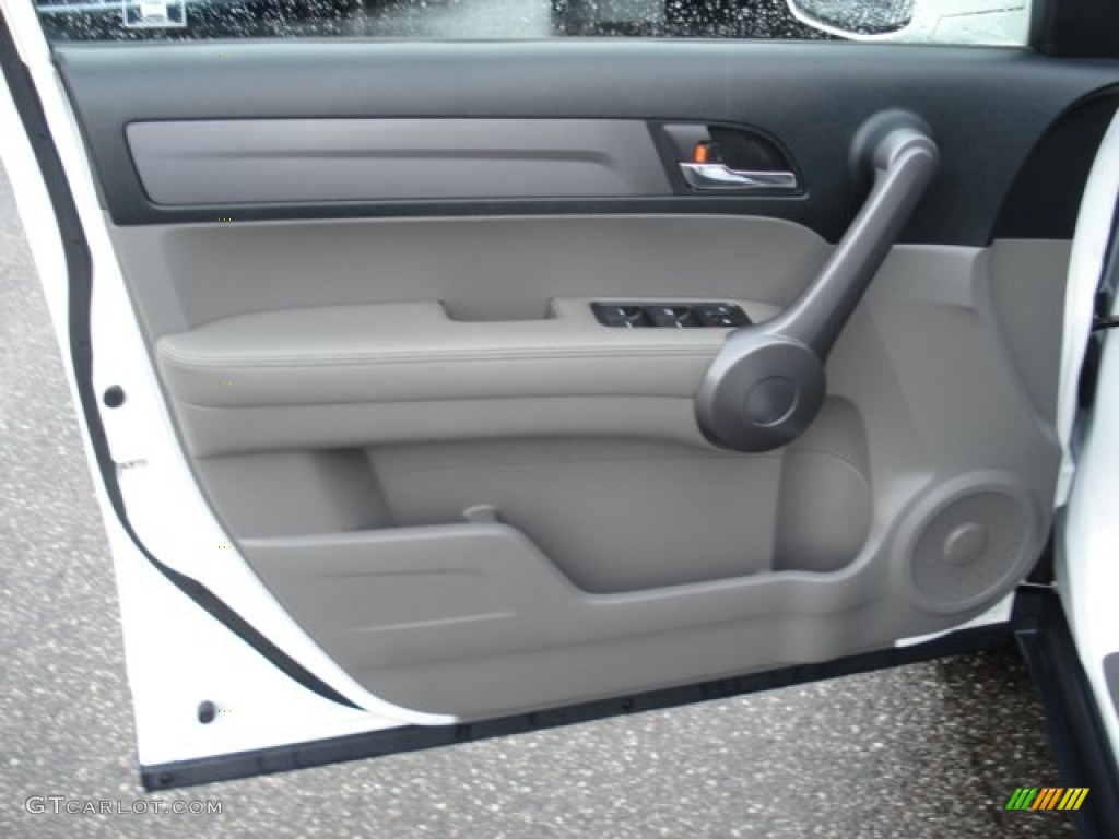 2008 CR-V EX-L 4WD - Taffeta White / Black photo #15