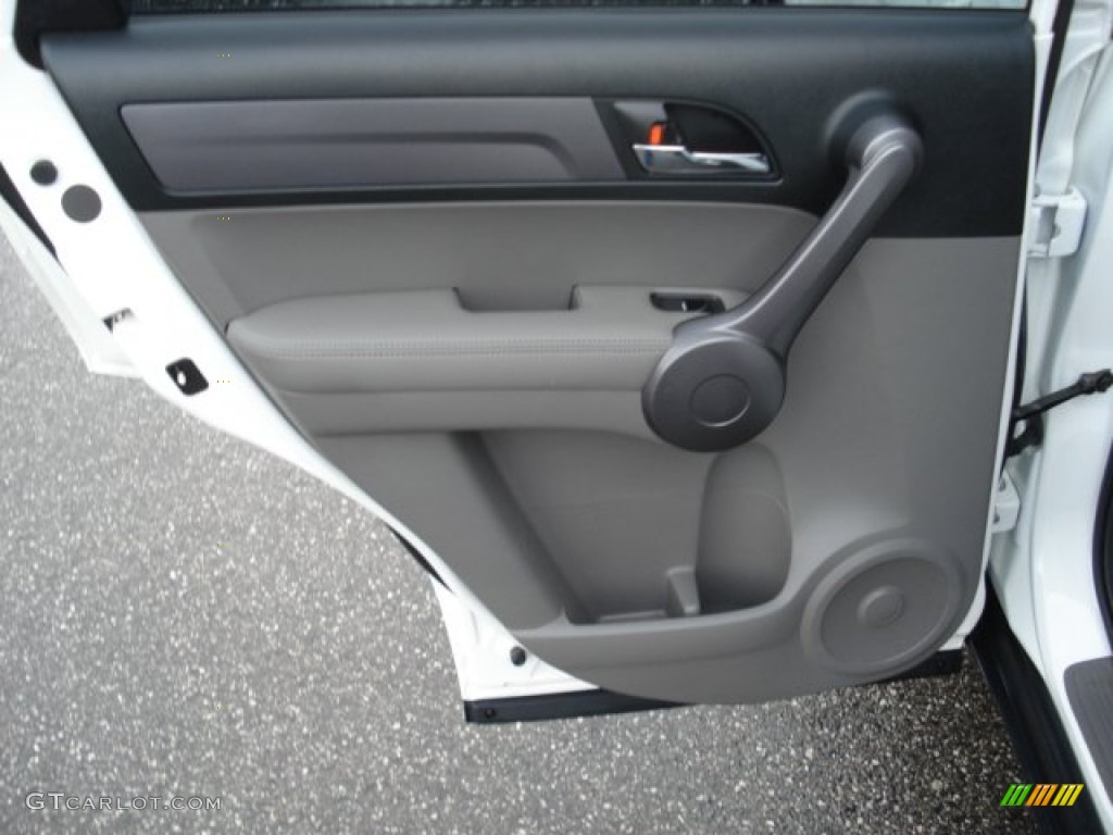 2008 CR-V EX-L 4WD - Taffeta White / Black photo #17