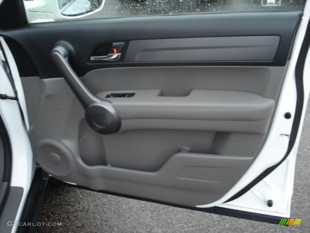 2008 CR-V EX-L 4WD - Taffeta White / Black photo #20