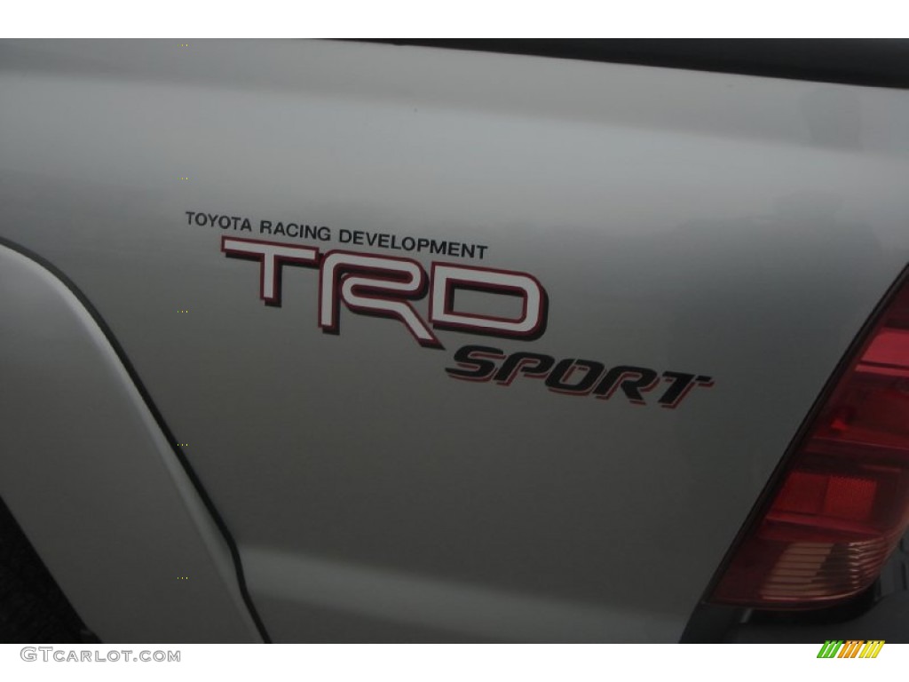 2008 Tacoma V6 PreRunner TRD Sport Double Cab - Silver Streak Mica / Graphite Gray photo #47