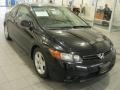 Nighthawk Black Pearl - Civic EX-L Coupe Photo No. 2
