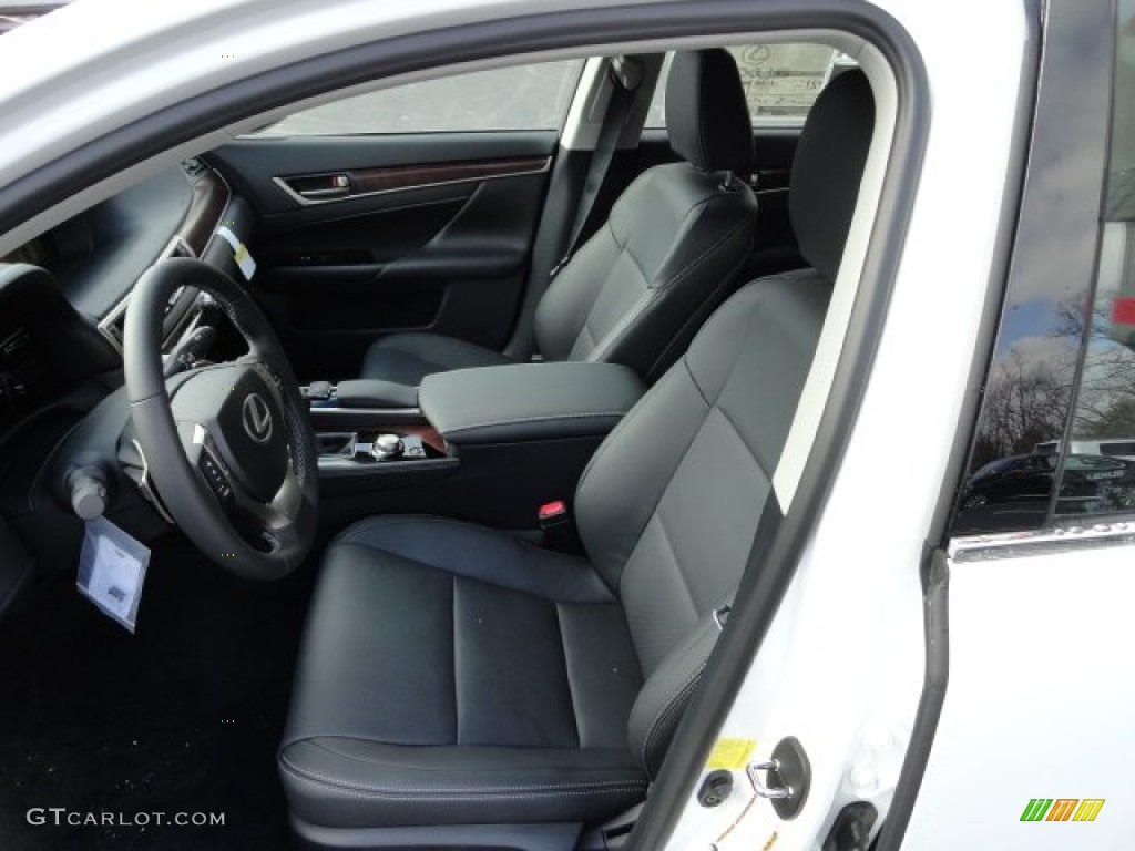 Black Interior 2013 Lexus GS 350 AWD Photo #61108066