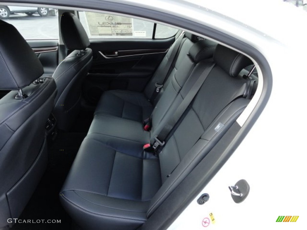 Black Interior 2013 Lexus GS 350 AWD Photo #61108072