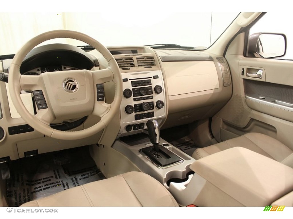 Stone Interior 2009 Mercury Mariner Premier V6 Photo #61108162