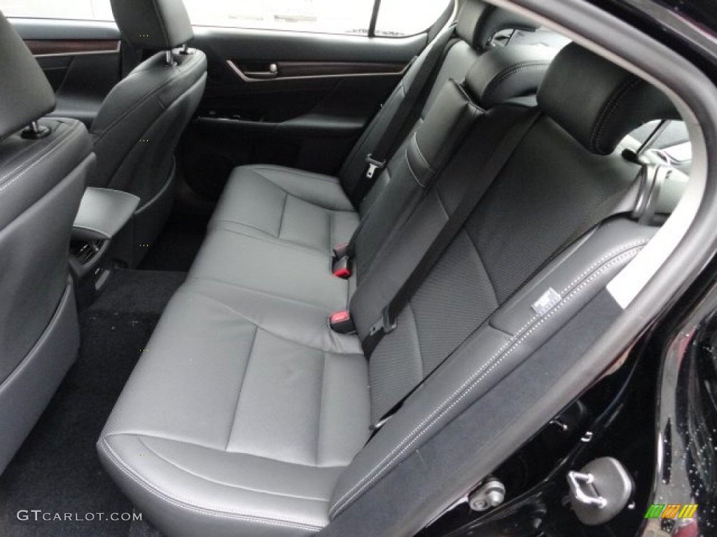 Black Interior 2013 Lexus GS 350 AWD Photo #61108197