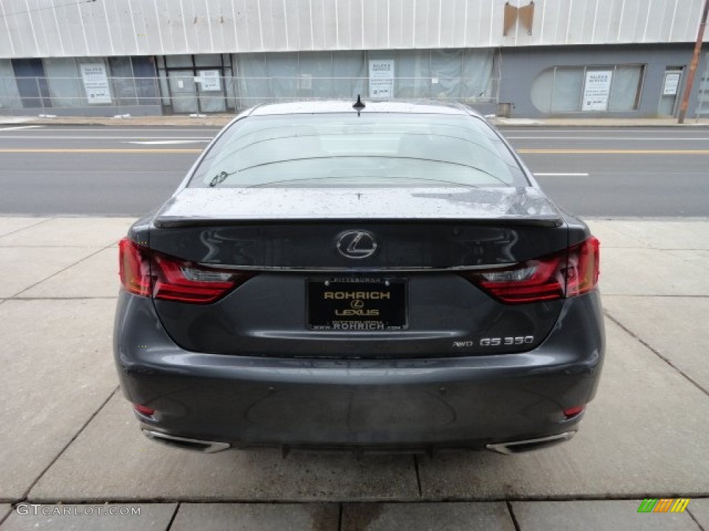 2013 GS 350 AWD F Sport - Nebula Gray Pearl / Black photo #3