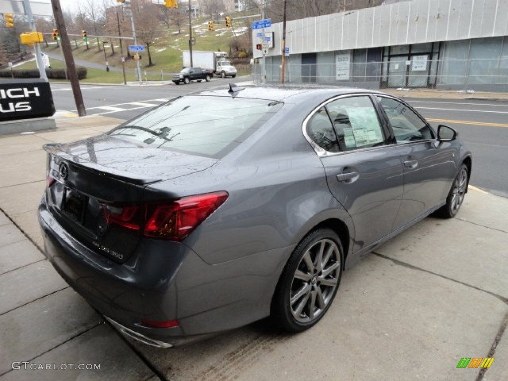 2013 GS 350 AWD F Sport - Nebula Gray Pearl / Black photo #4
