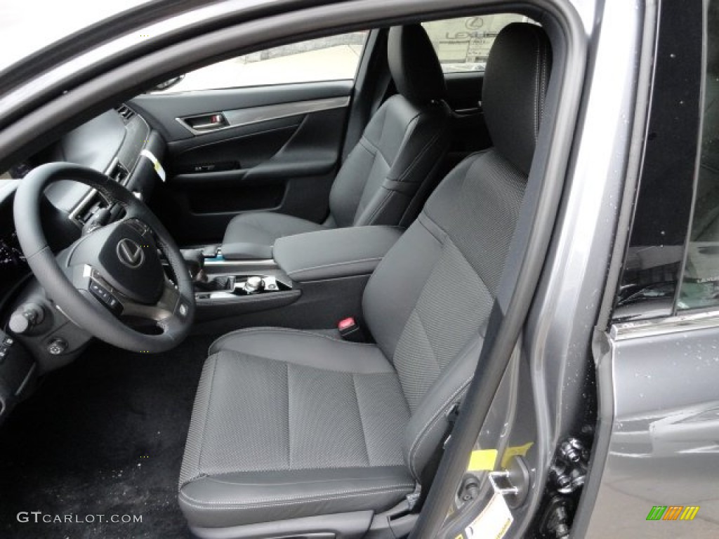Black Interior 2013 Lexus GS 350 AWD F Sport Photo #61108312