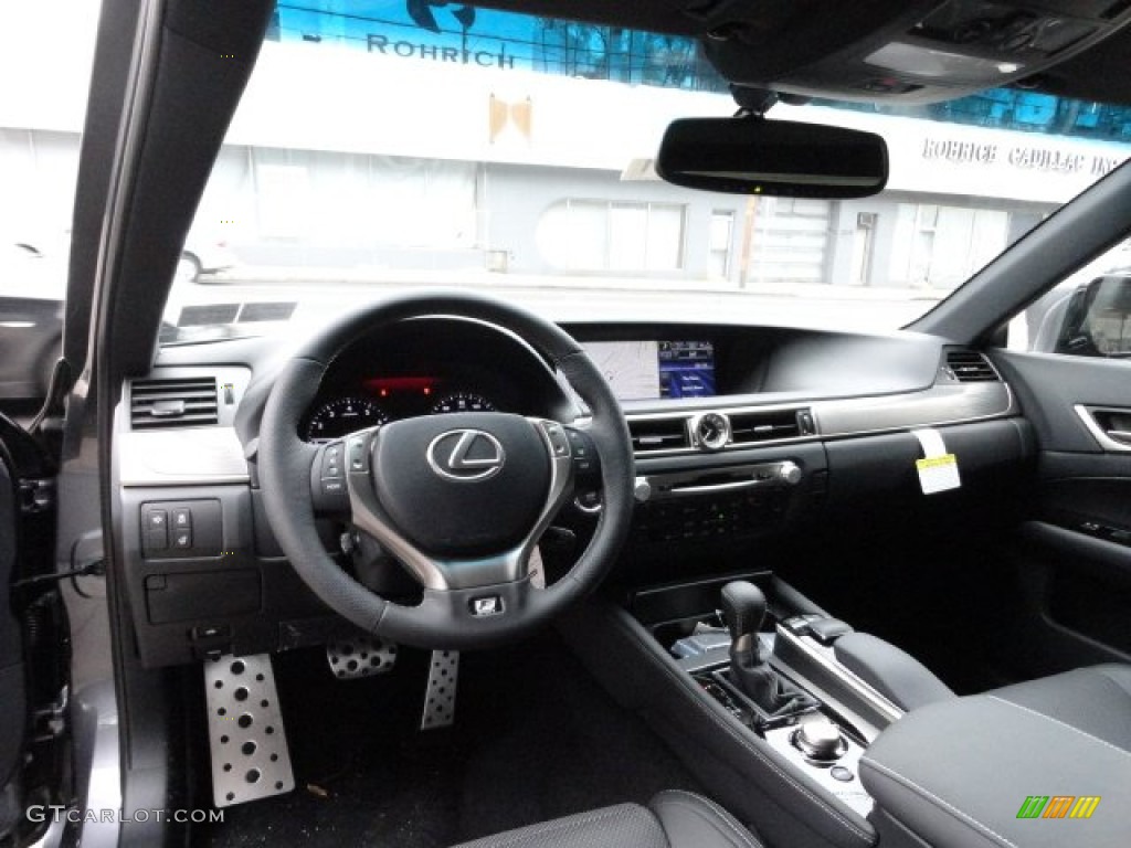 2013 Lexus GS 350 AWD F Sport Black Dashboard Photo #61108324