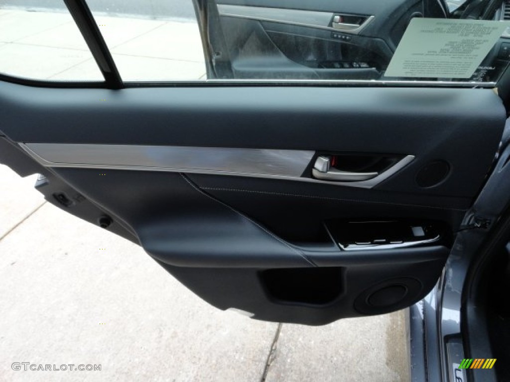 2013 GS 350 AWD F Sport - Nebula Gray Pearl / Black photo #13