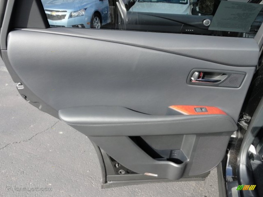 2012 RX 450h AWD Hybrid - Stargazer Black / Black photo #13