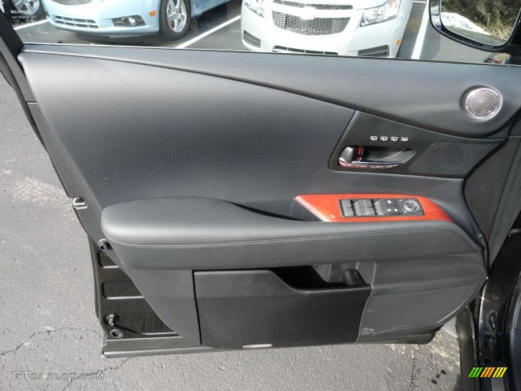 2012 RX 450h AWD Hybrid - Stargazer Black / Black photo #14