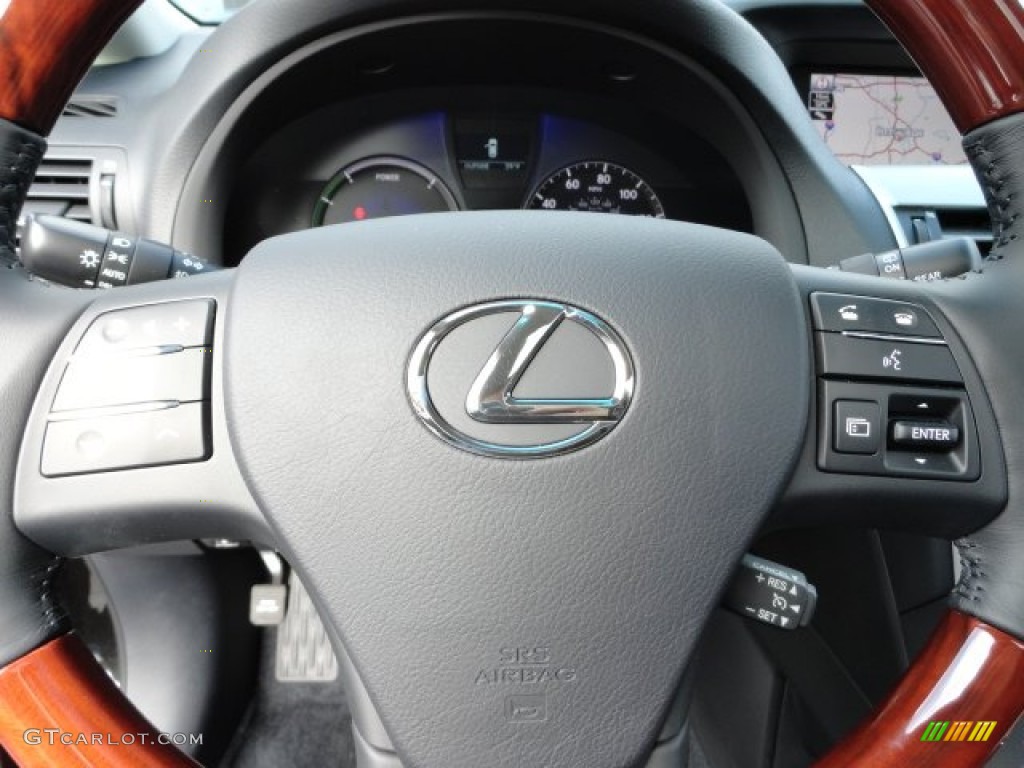 2012 RX 450h AWD Hybrid - Stargazer Black / Black photo #15