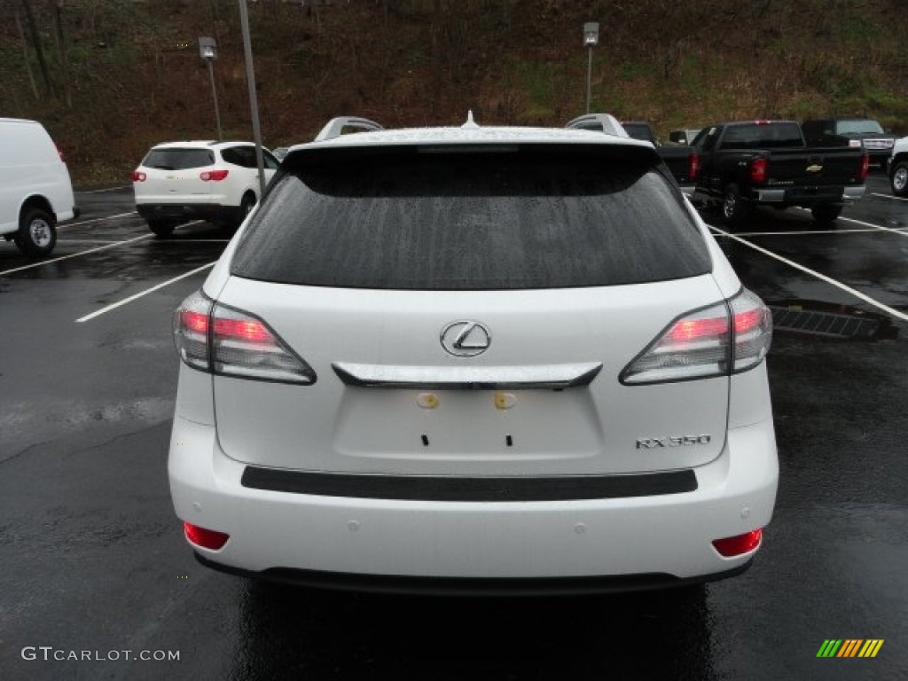 2012 RX 350 AWD - Starfire White Pearl / Parchment photo #3