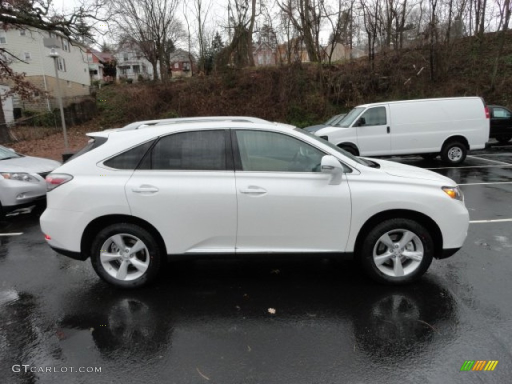 2012 RX 350 AWD - Starfire White Pearl / Parchment photo #5