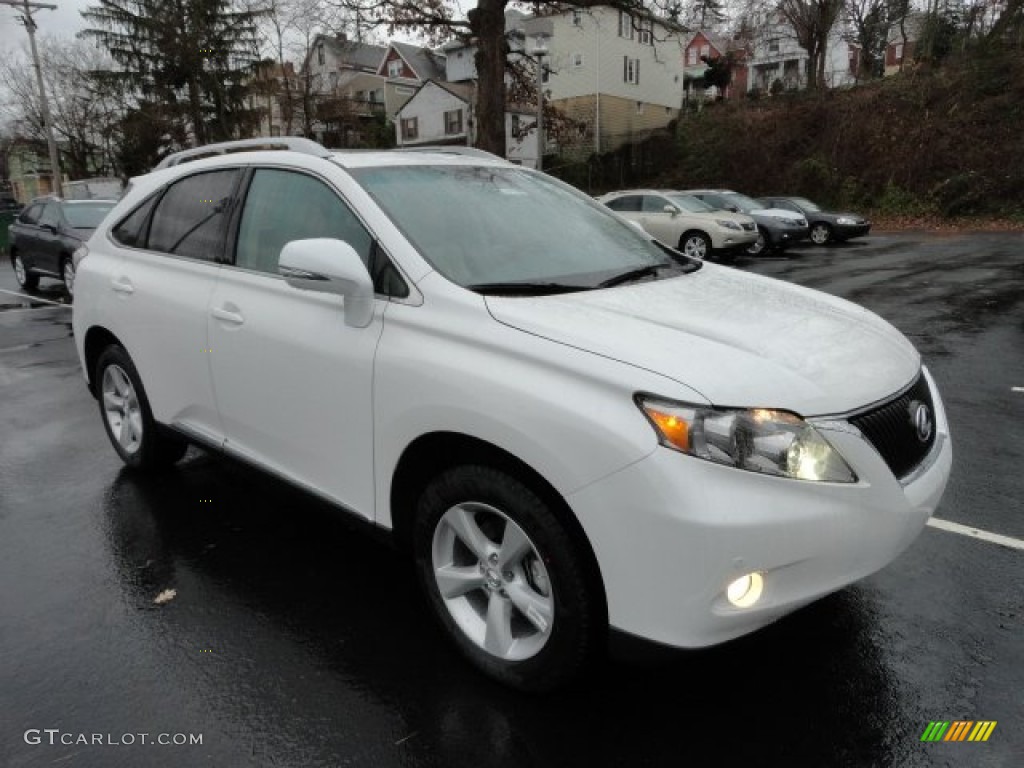 2012 RX 350 AWD - Starfire White Pearl / Parchment photo #6