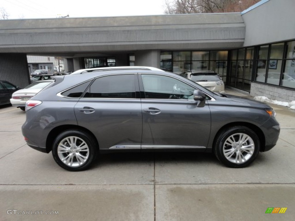 Nebula Gray Pearl 2012 Lexus RX 450h AWD Hybrid Exterior Photo #61109698