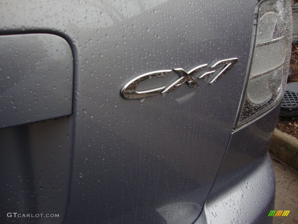 2007 CX-7 Grand Touring - True Silver Metallic / Black photo #8