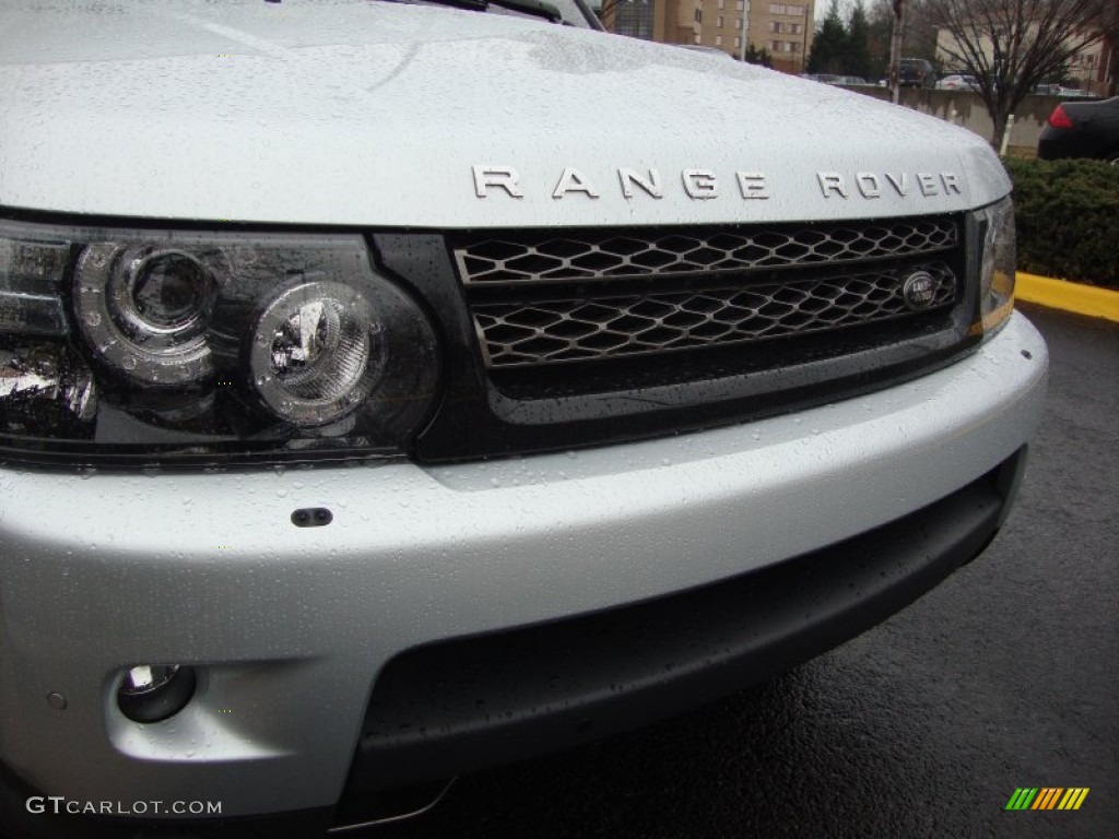 2012 Range Rover Sport HSE - Indus Silver Metallic / Ebony photo #15