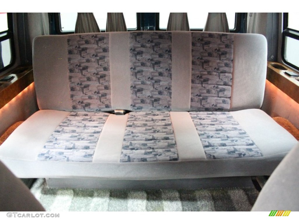 2000 Astro LT Passenger Van - Medium Cadet Blue Metallic / Medium Gray photo #55