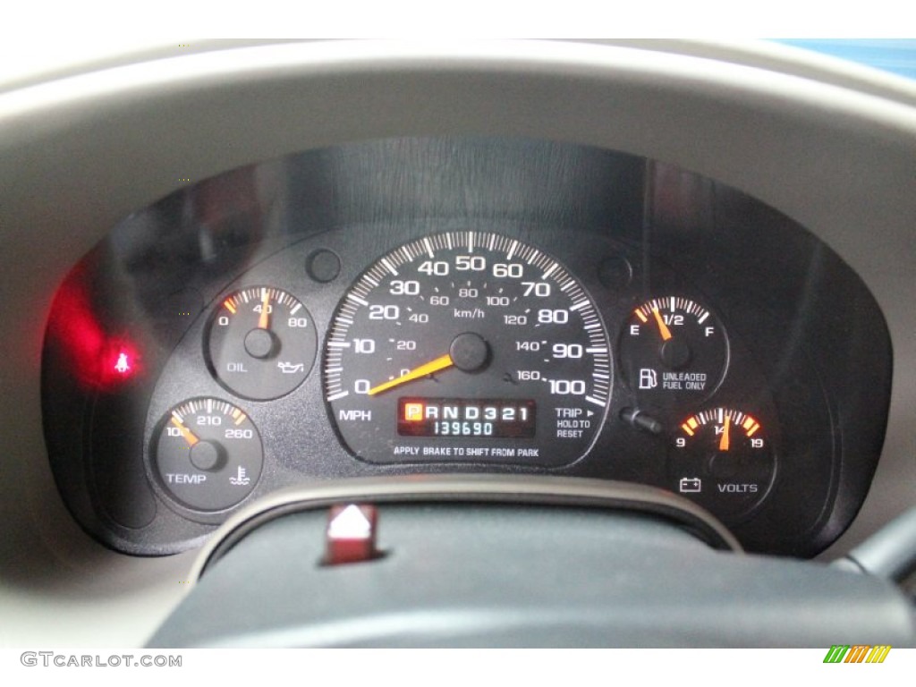 2000 Chevrolet Astro LT Passenger Van Gauges Photo #61111666