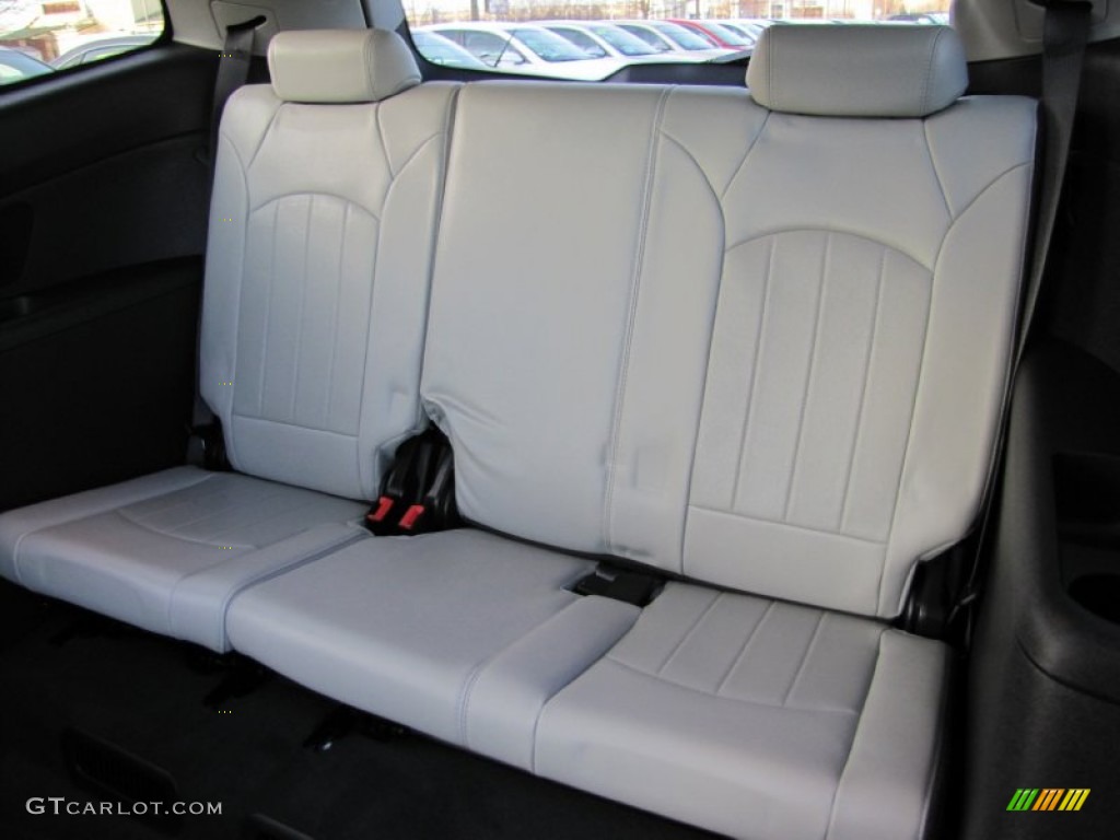 2011 Chevrolet Traverse LTZ AWD Rear Seat Photo #61111807