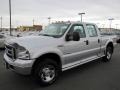 2007 Silver Metallic Ford F350 Super Duty XLT Crew Cab 4x4  photo #3