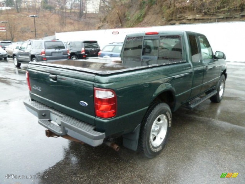 Dark Highland Green Metallic 2003 Ford Ranger XLT SuperCab 4x4 Exterior Photo #61114031