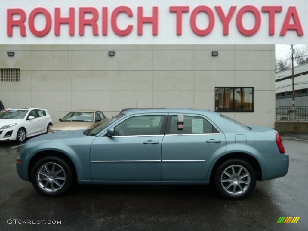 2009 300 Touring AWD - Clearwater Blue Pearl / Dark Slate Gray photo #1