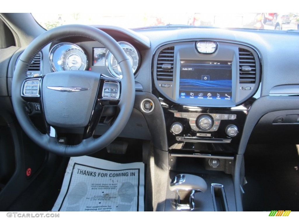 2012 Chrysler 300 S V6 Black Dashboard Photo #61114340